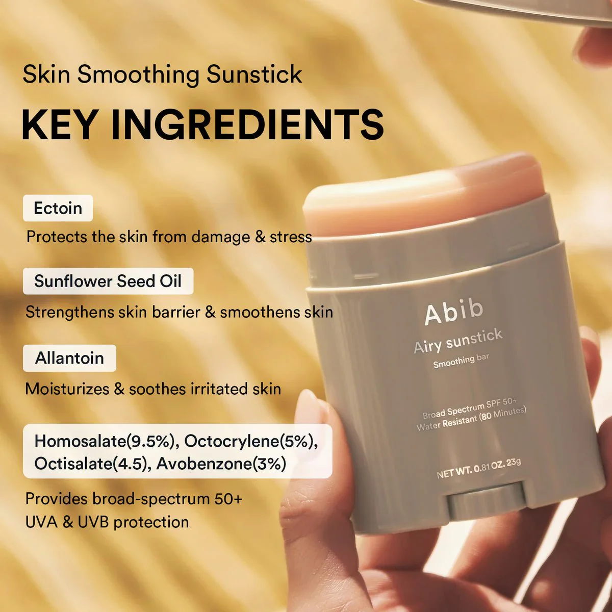 ABIB Airy Sunstick - Smoothing Bar 23g - Image 15