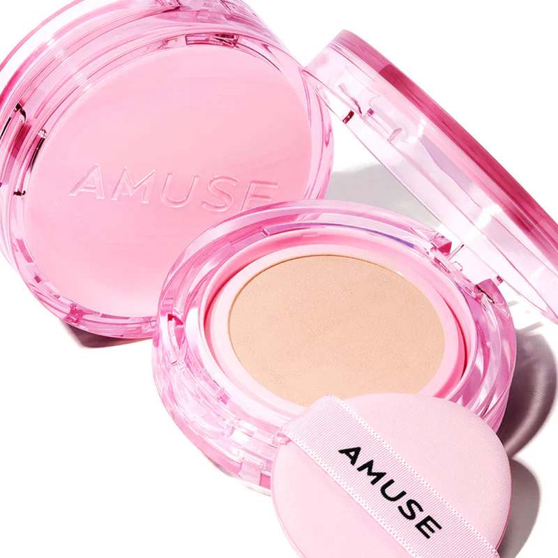 AMUSE Dew Power Vegan Cushion 04 Tan [NO BOX] - Image 8