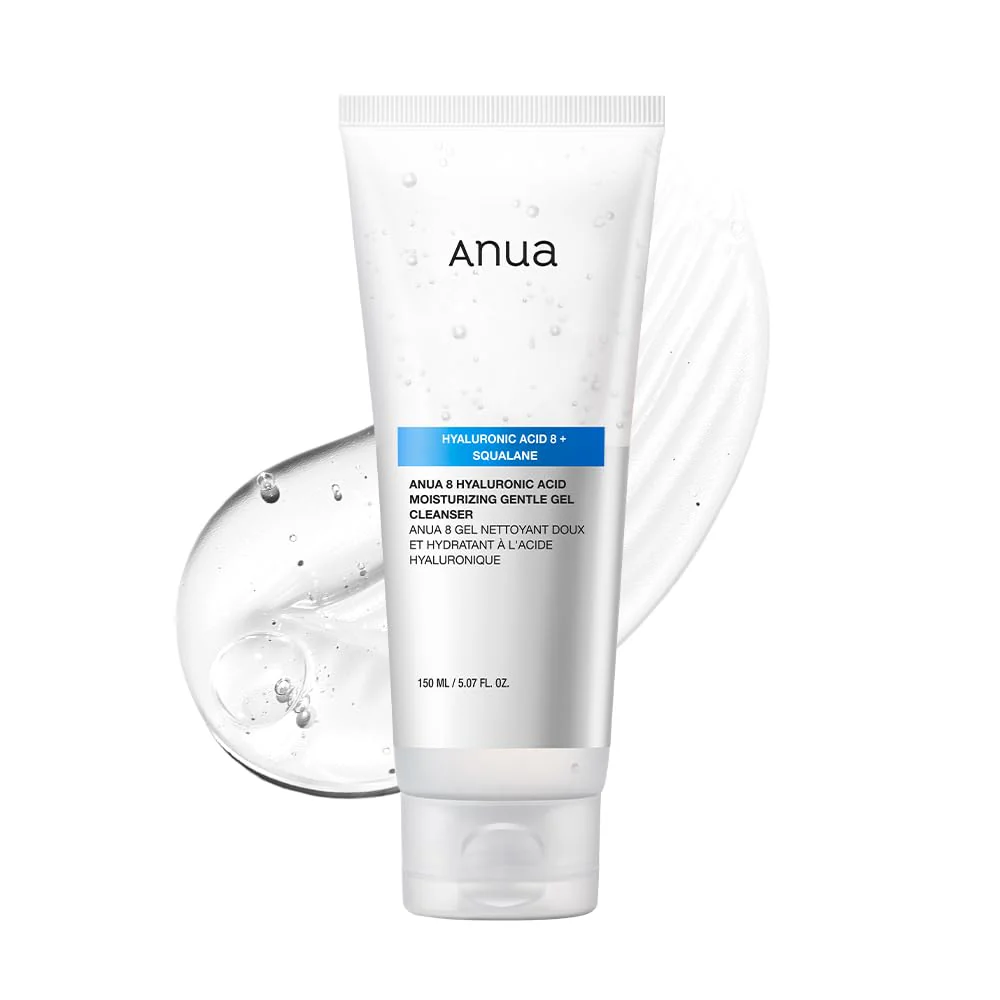 ANUA 8 Hyaluronic Acid Moisturizing Gentle Gel Cleanser - Image 5