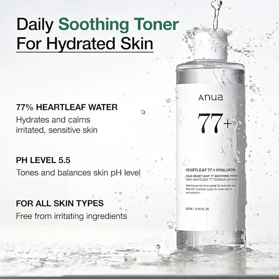 ANUA Heartleaf 77% Soothing Toner - Image 3