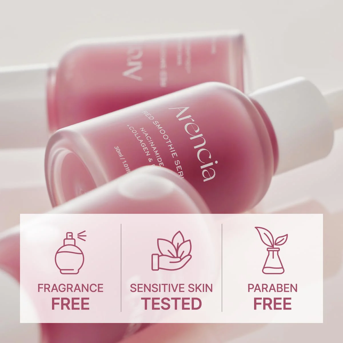 ARENCIA Fresh Red Smoothie Serum 8 30ml - Image 4