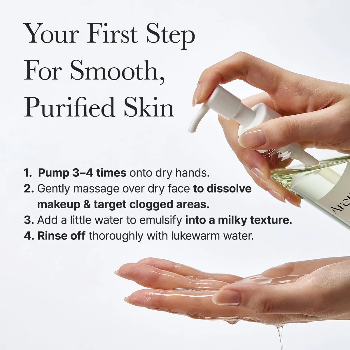 ARENCIA Pore Melt Mochi Cleansing Oil 200ml - Image 7