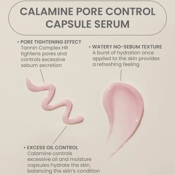 AXIS-Y Calamine Pore Control Capsule Serum 50ml - Image 4