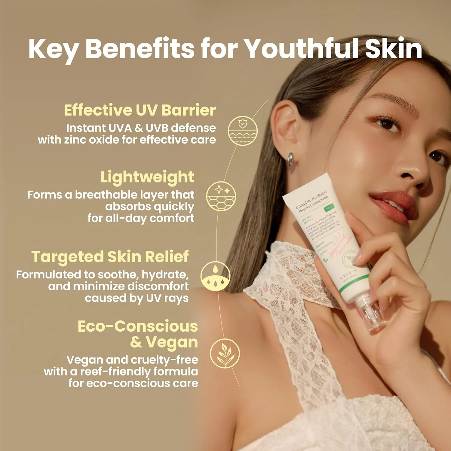 AXIS-Y Complete No Stress Physical Sunscreen 50ml (Ver.3) - Image 7