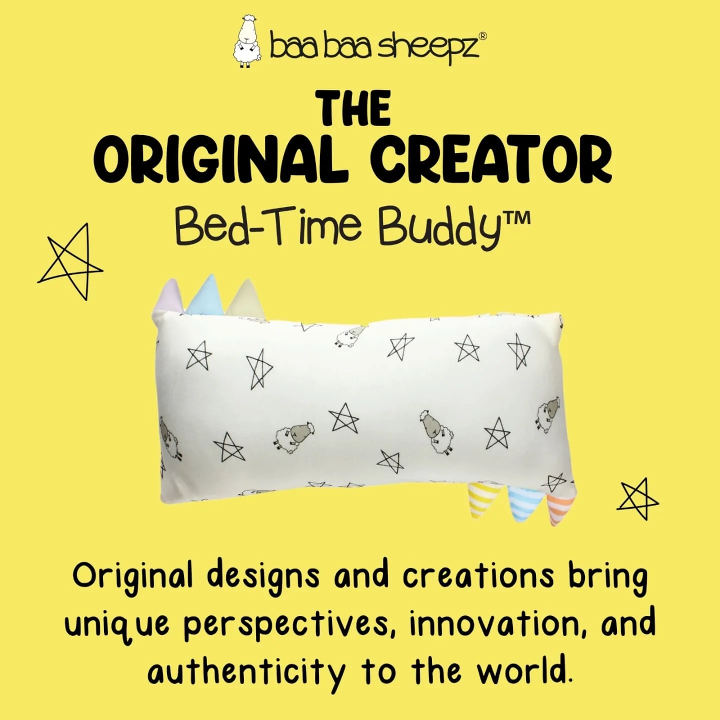 Baabaasheep Bedtime Buddy Pillow - Image 11