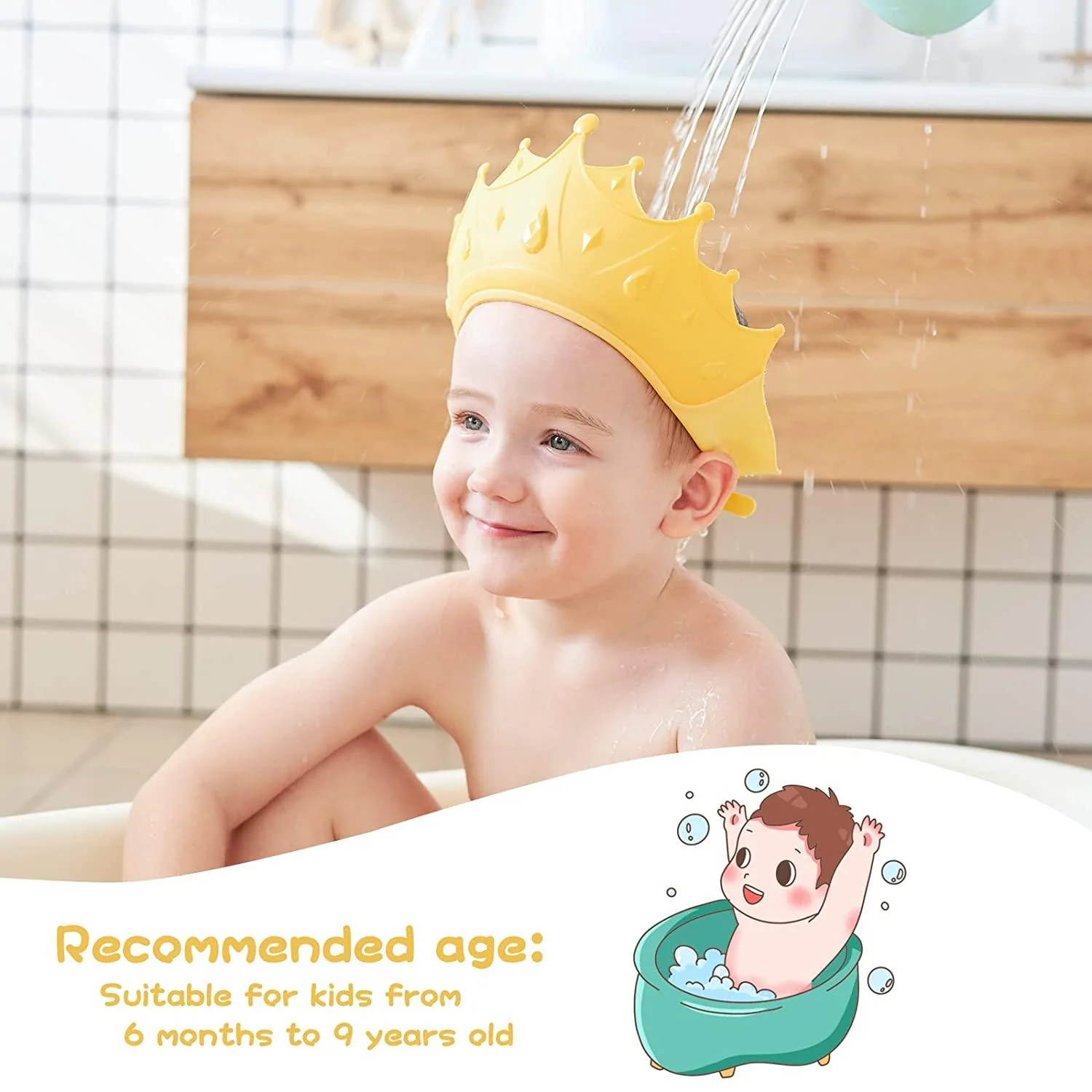 Baby & Kids Shower Caps - Image 5