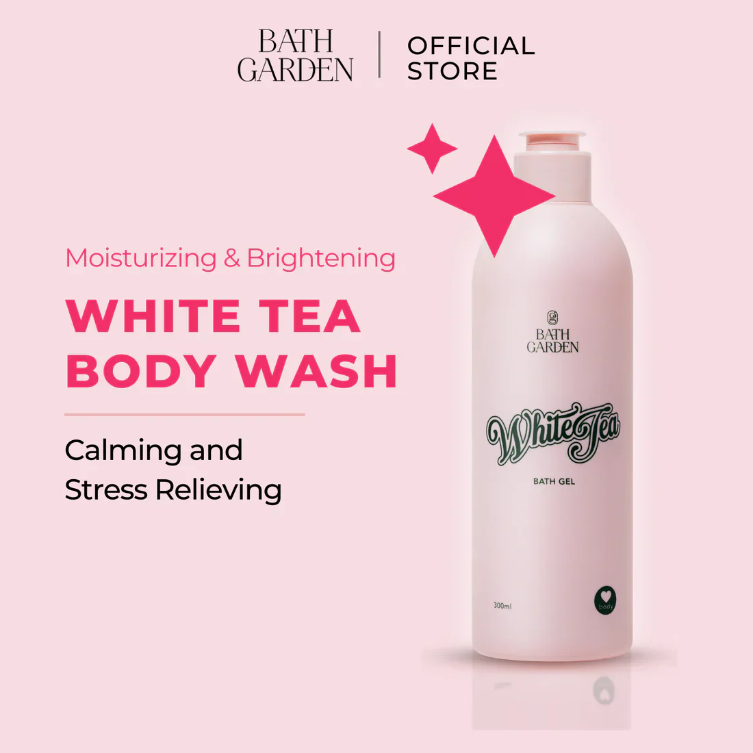 BATH GARDEN White Tea Bath Gel - Image 2