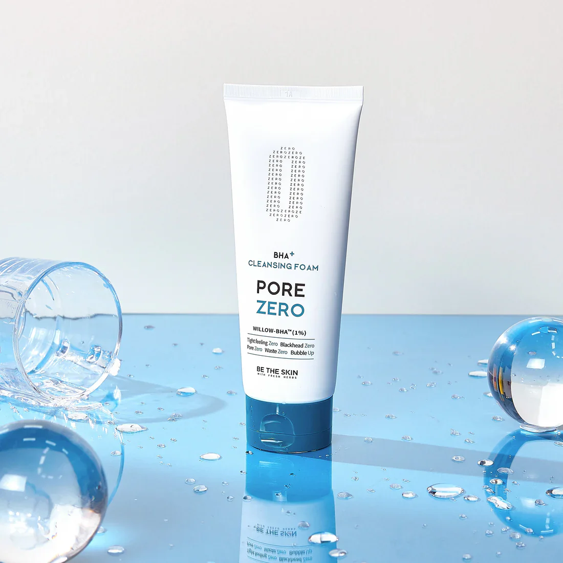 BE THE SKIN BHA+ Pore Zero Cleansing Foam 150g - Image 3