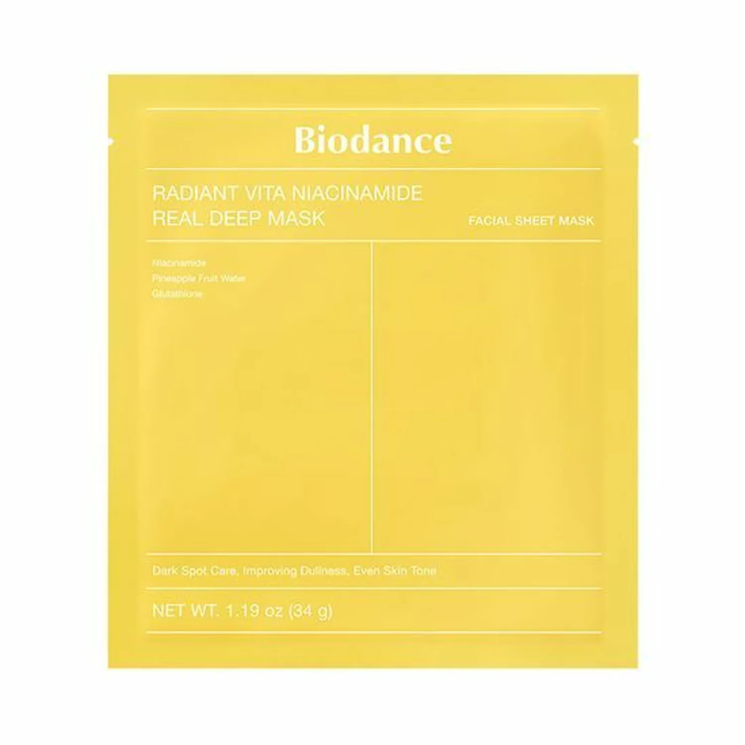 BIODANCE Radiant Vita Niacinamide Real Deep Mask (1 EA) - Image 12