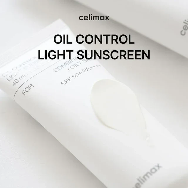 CELIMAX Oil Control Light Sunscreen 40ml - Image 4