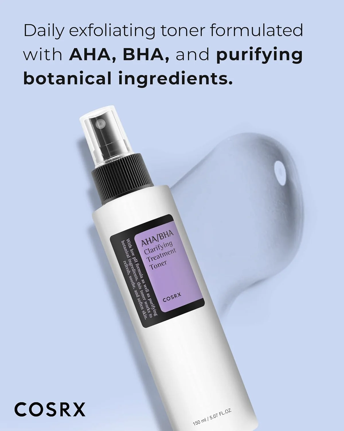 COSRX AHA BHA Clarifying Treatment Toner 150ml - Image 3