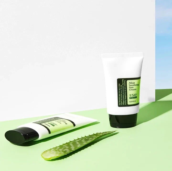 COSRX Aloe Soothing Sun Cream SPF50 PA+++ 50ml - Image 3