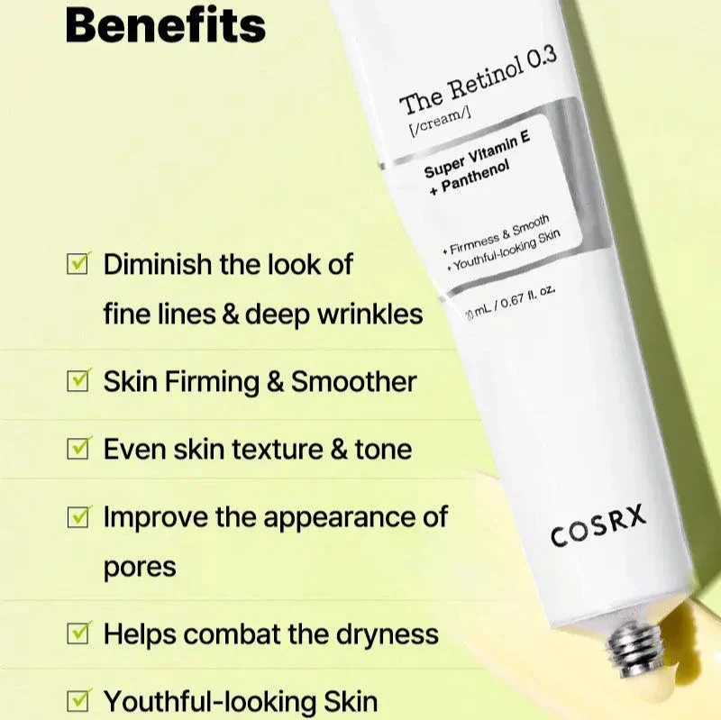 COSRX The Retinol 0.3 Cream 20ml - Image 3