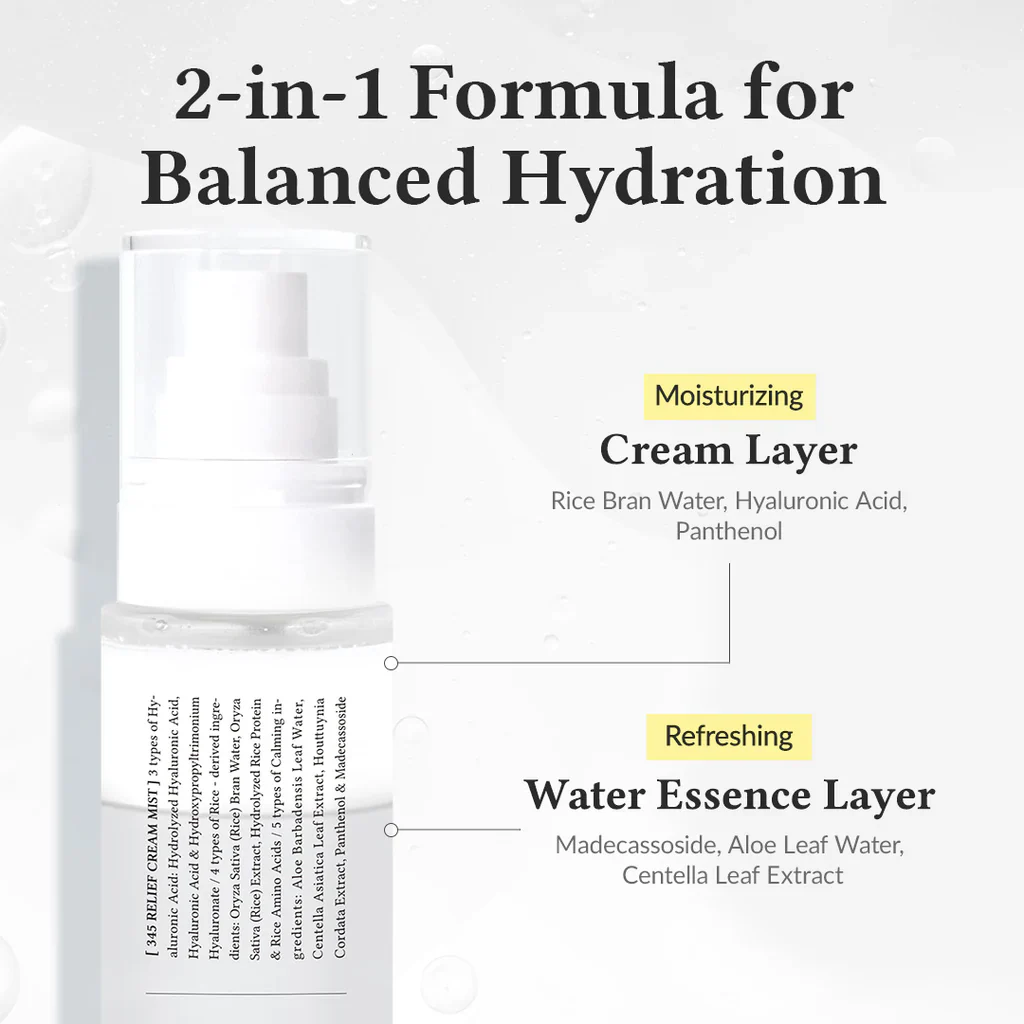 DR ALTHEA 345 Relief Cream Mist (60ml / 100ml) - Image 7