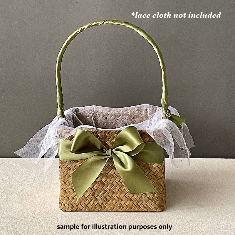 GIFT BOX - Square Woven Rattan - Image 5