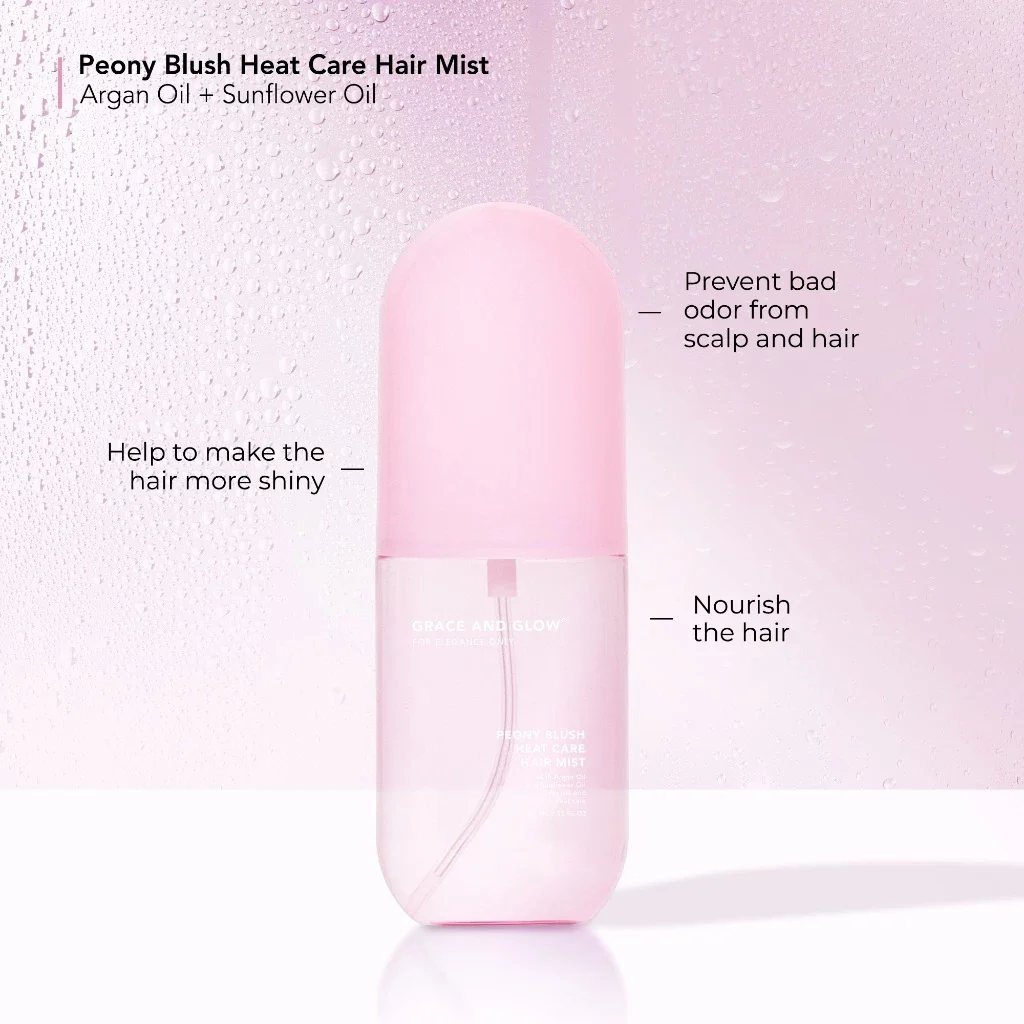 GRACE AND GLOW PEONY BLUSH HAIR MIST - Image 3