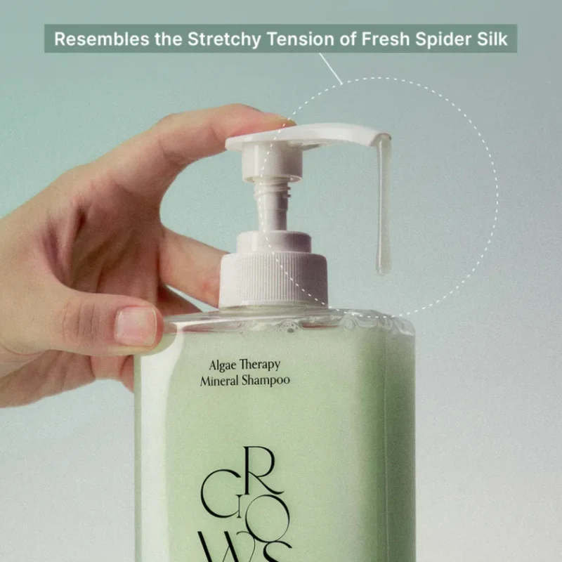 GROWUS Algae Therapy Mineral Shampoo 500g - Image 9