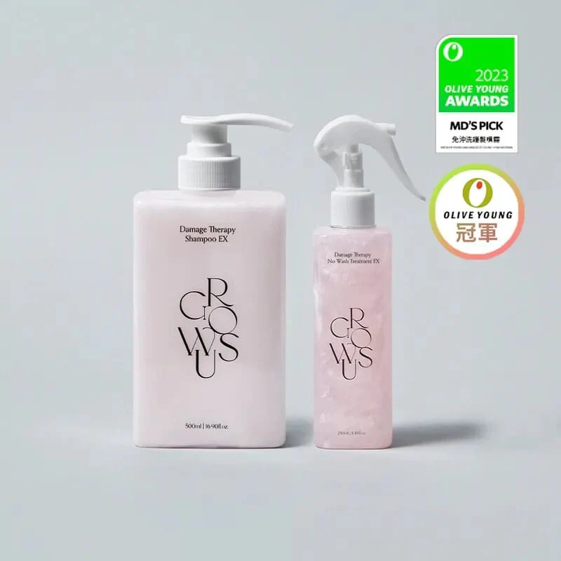 GROWUS Damage Therapy Shampoo EX 500ml - Image 3