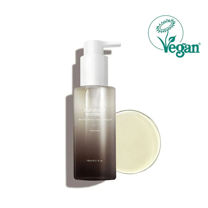 HARUHARU WONDER Black Rice Moisture Deep Cleansing Oil 150ml - Image 4