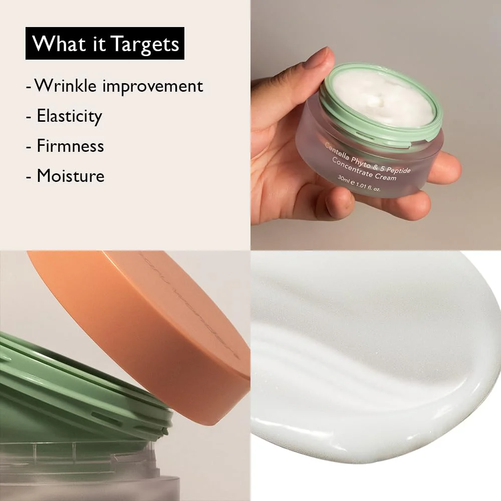 HARUHARU WONDER Centella Phyto & 5 Peptide Concentrate Cream 30ml - Image 5