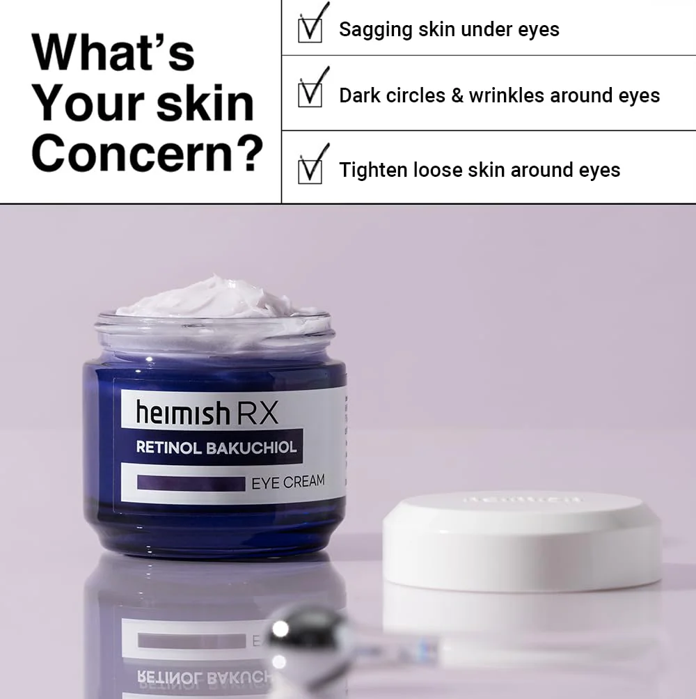 HEIMISH RX Retinol Bakuchiol Eye Cream 30ml - Image 6
