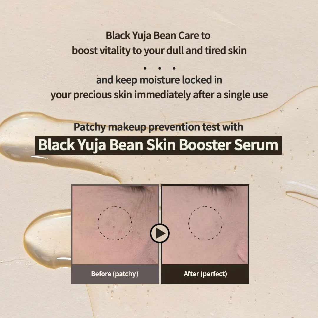 HEVEBLUE Black Yuja Bean Skin Booster Serum 42ml - Image 3