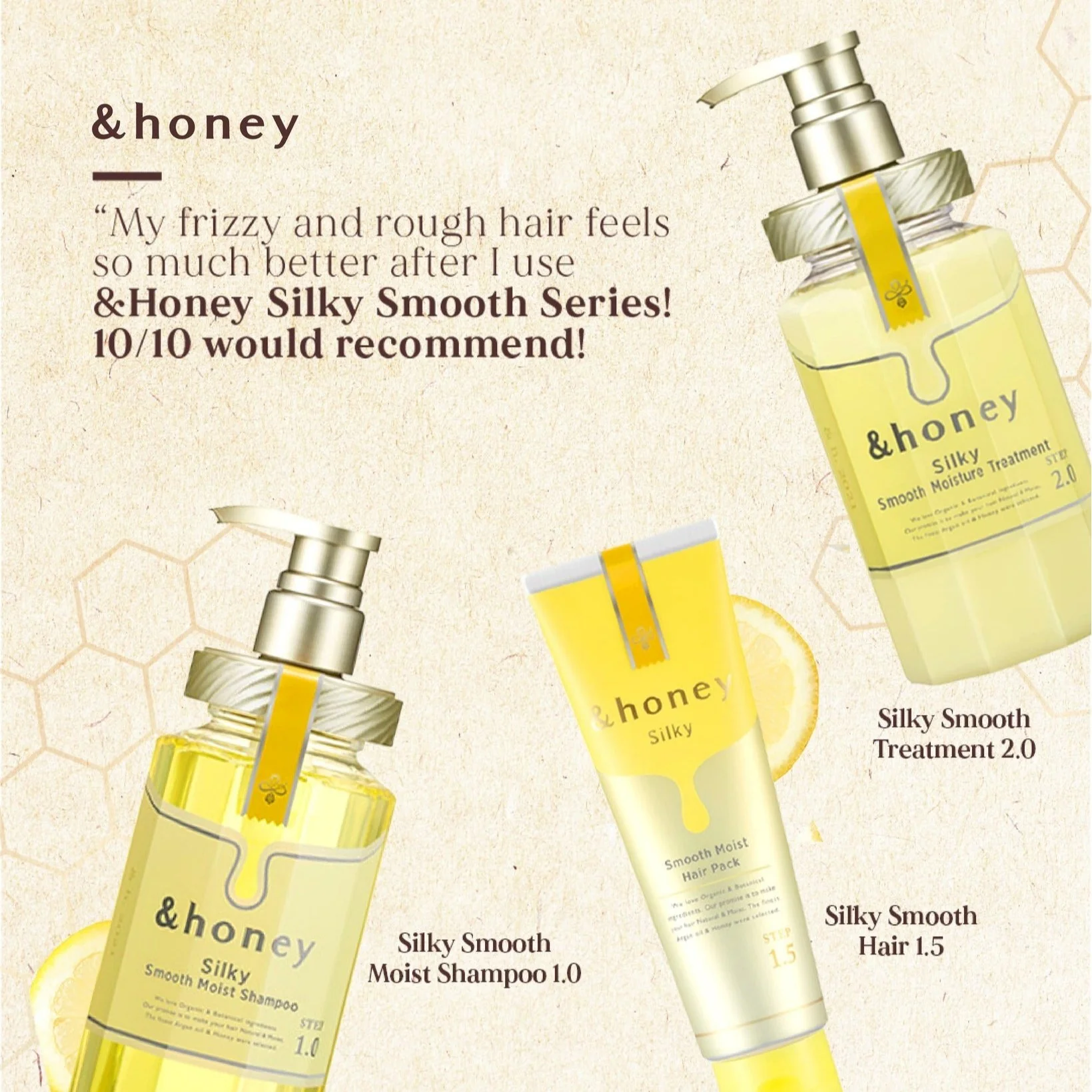 &HONEY Silky Smooth Moist Hair Pack 130g - Image 6