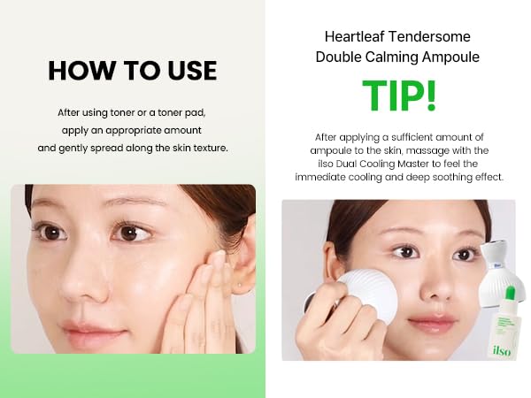 ILSO Heartleaf Tendersome Double Calming Ampoule 30ml - Image 6