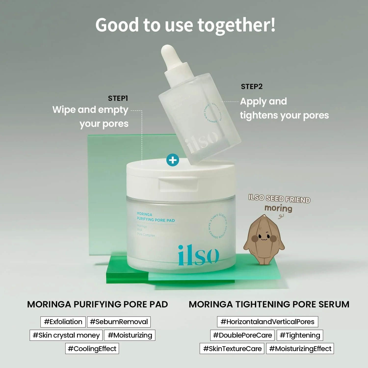 ILSO Moringa Tightening Pore Serum 30ml - Image 8