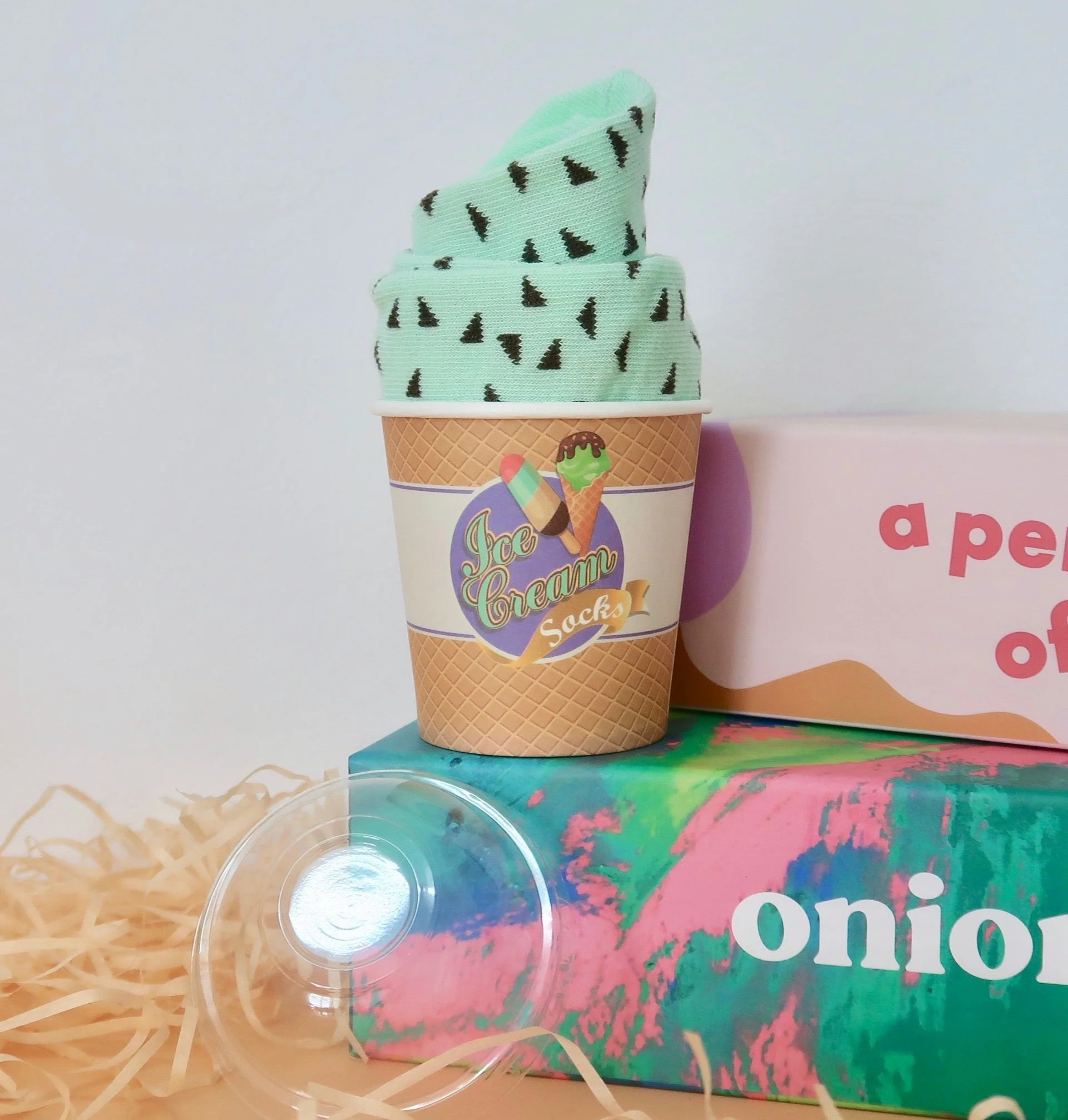 Ice Cream Cup Socks (4 Colors) - Image 5