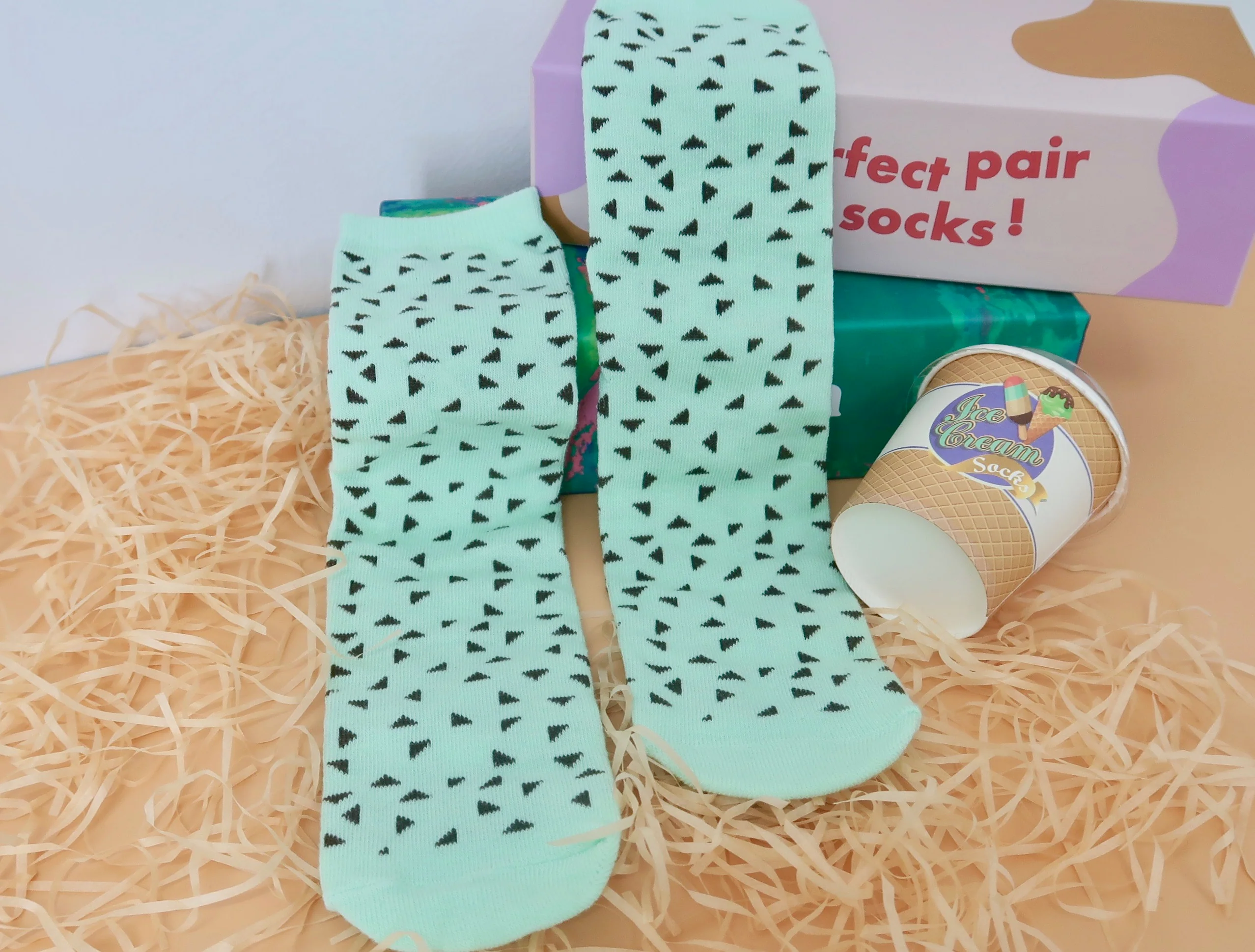 Ice Cream Cup Socks (4 Colors) - Image 6