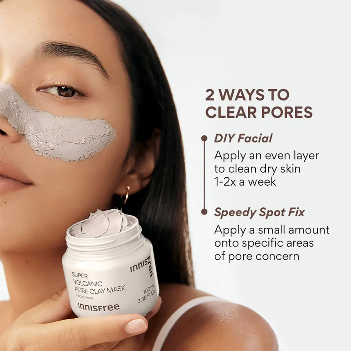 INNISFREE Super Volcanic Pore Clay Mask 100ml - Image 6