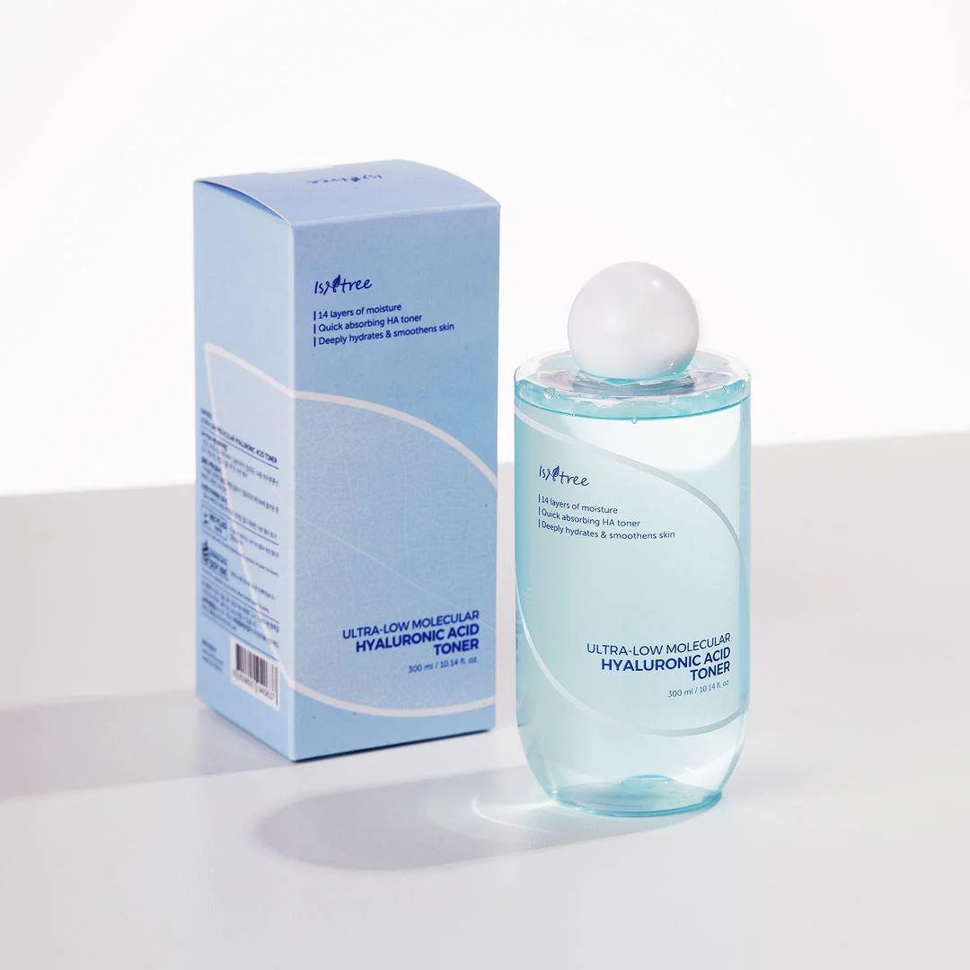 ISNTREE Ultra-Low Molecular Hyaluronic Acid Toner 300ml - Image 2