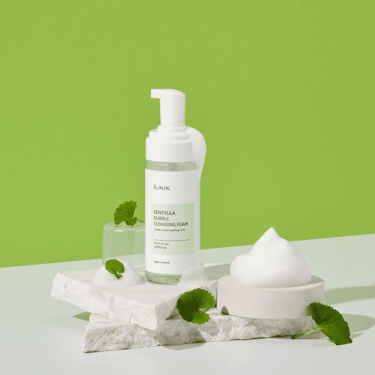 IUNIK Centella Bubble Cleansing Foam 150ml - Image 12