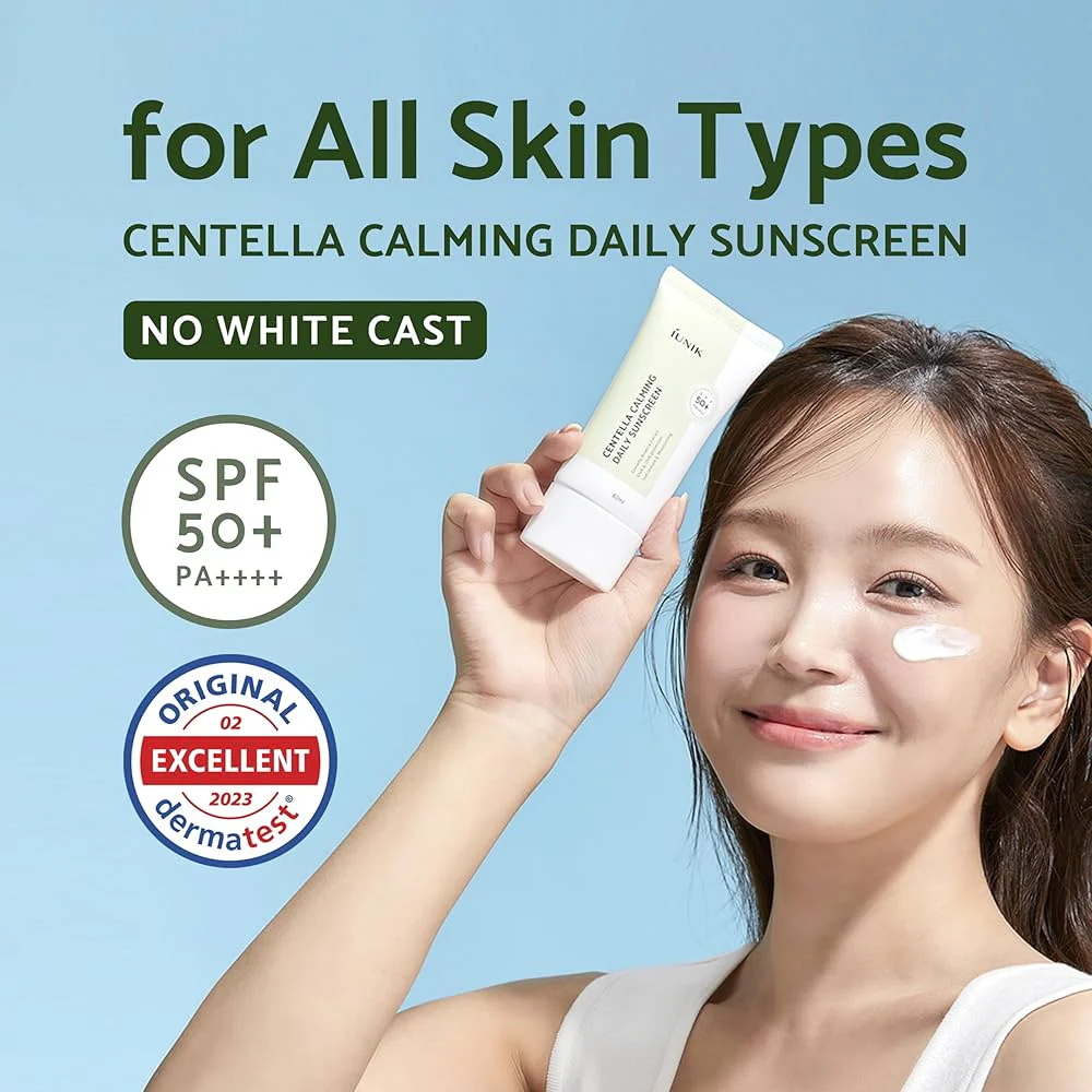 IUNIK Centella Calming Daily Sunscreen (15ml/60ml) - Image 4