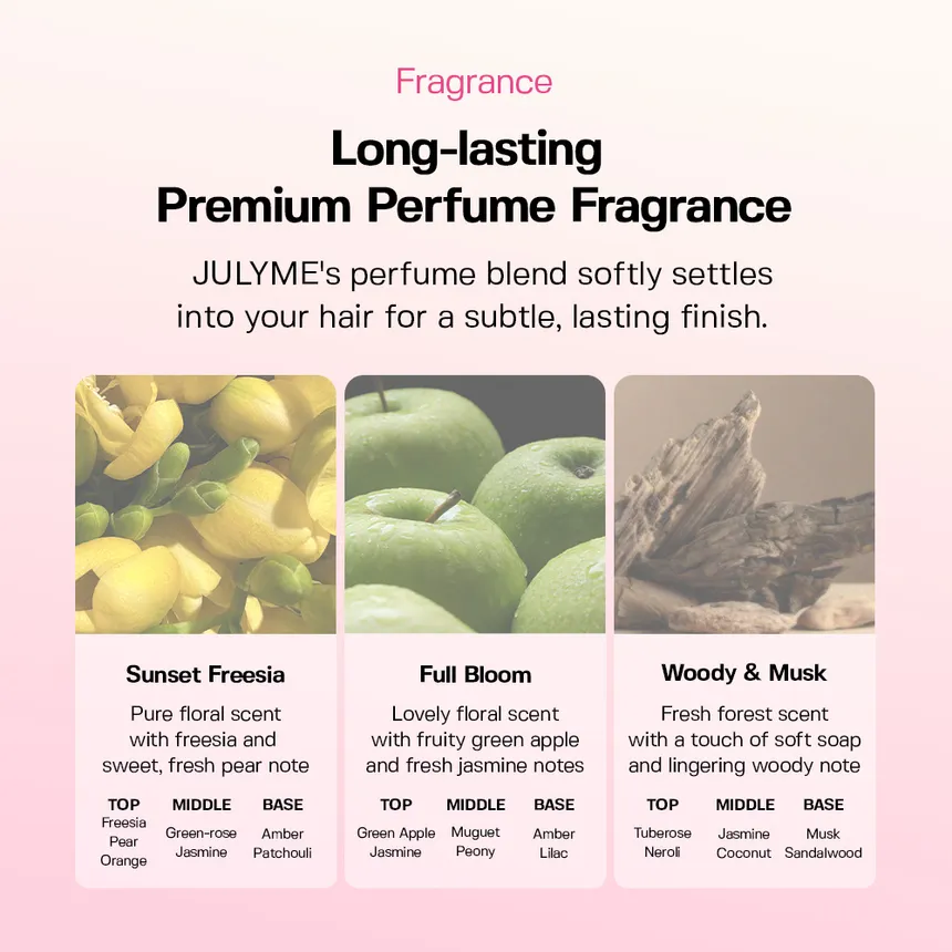 JULYME Damage Care Perfume Shampoo 500ml (3 Variants) - Image 9