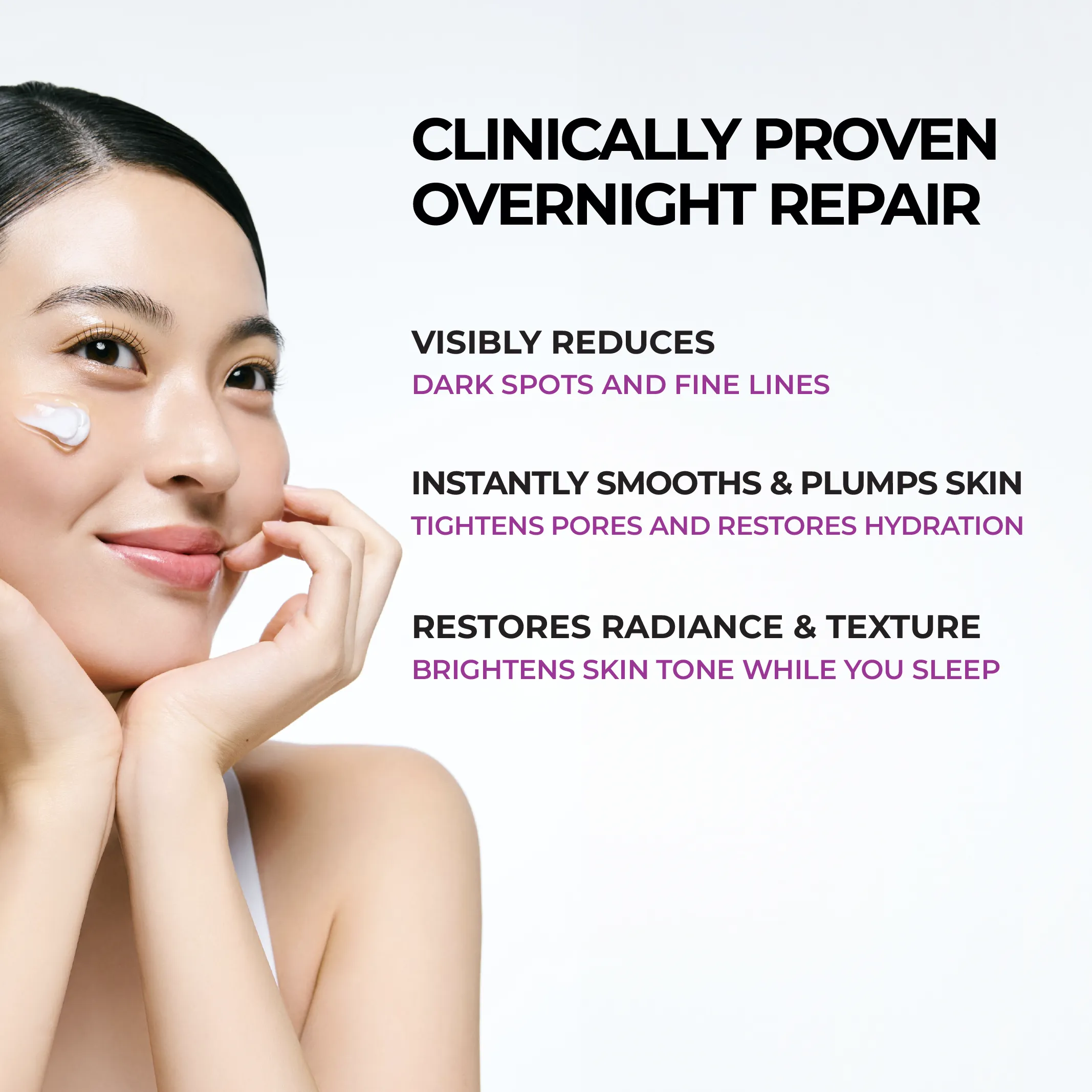 JUMISO Niacinamide 5 + Overnight Cream 50ml - Image 3