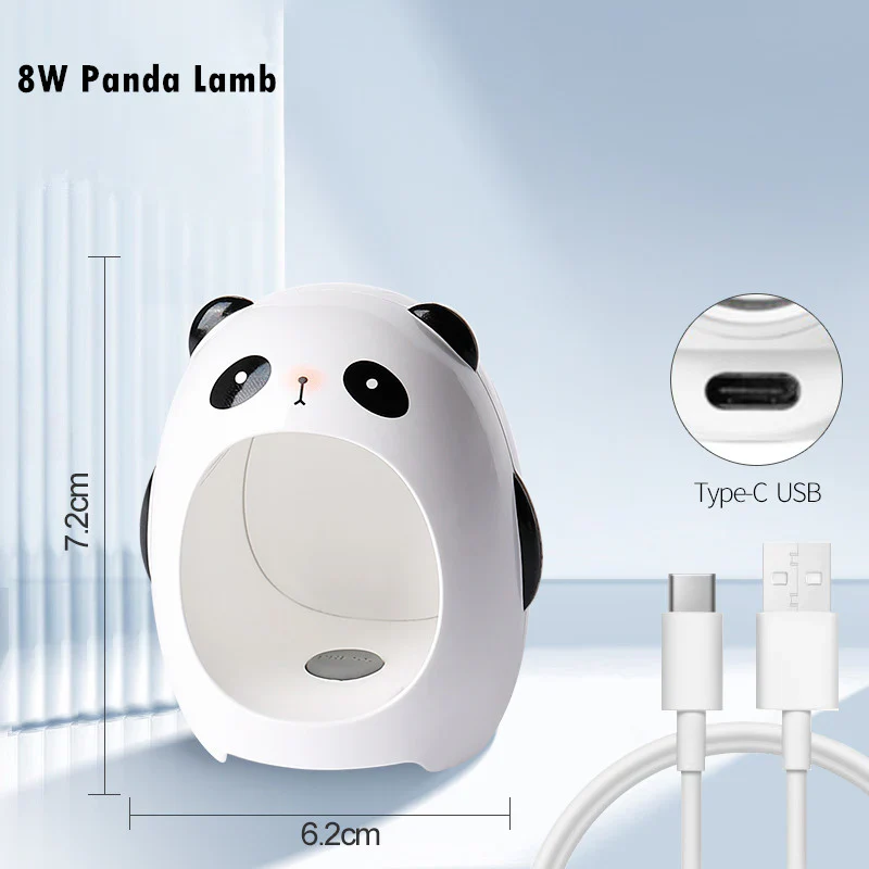KASI Mini Nail Lamp - Panda - Image 7