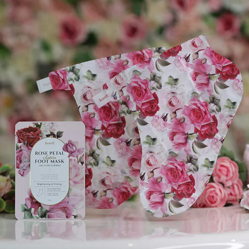 KOELF Rose Petal Satin Foot Mask - Image 8