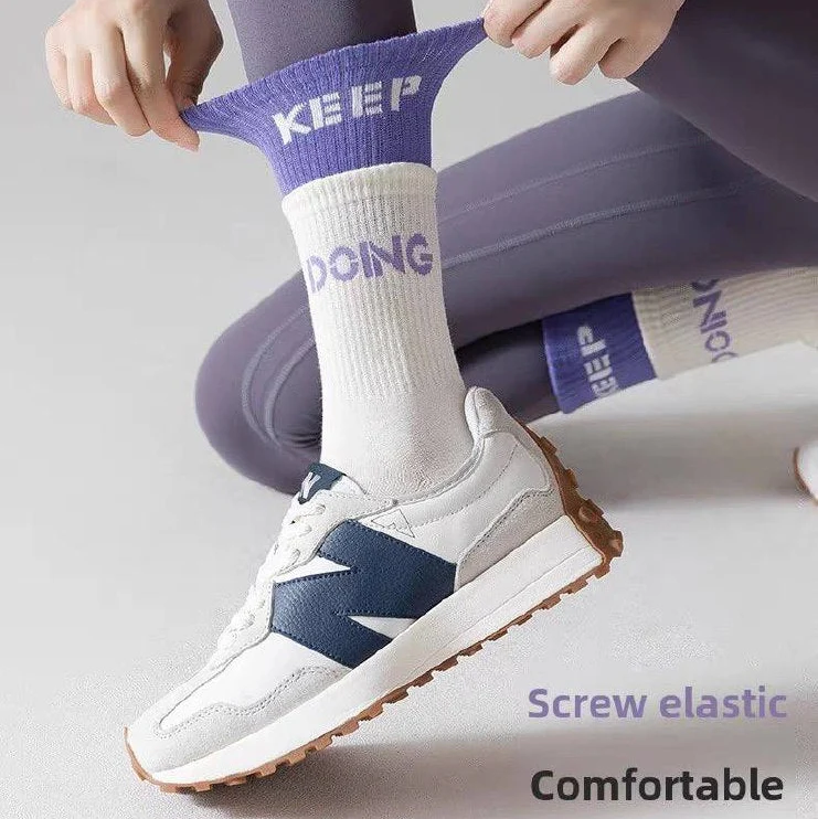 [M] Yoga Pilates Non-Slip Grip Sock for Women