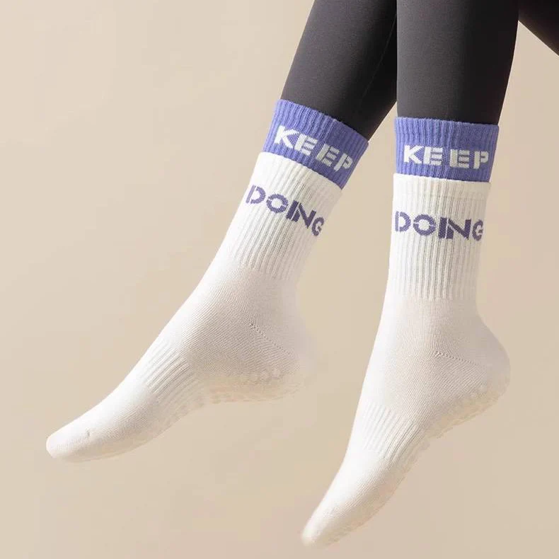 [M] Yoga Pilates Non-Slip Grip Sock for Women - Image 6
