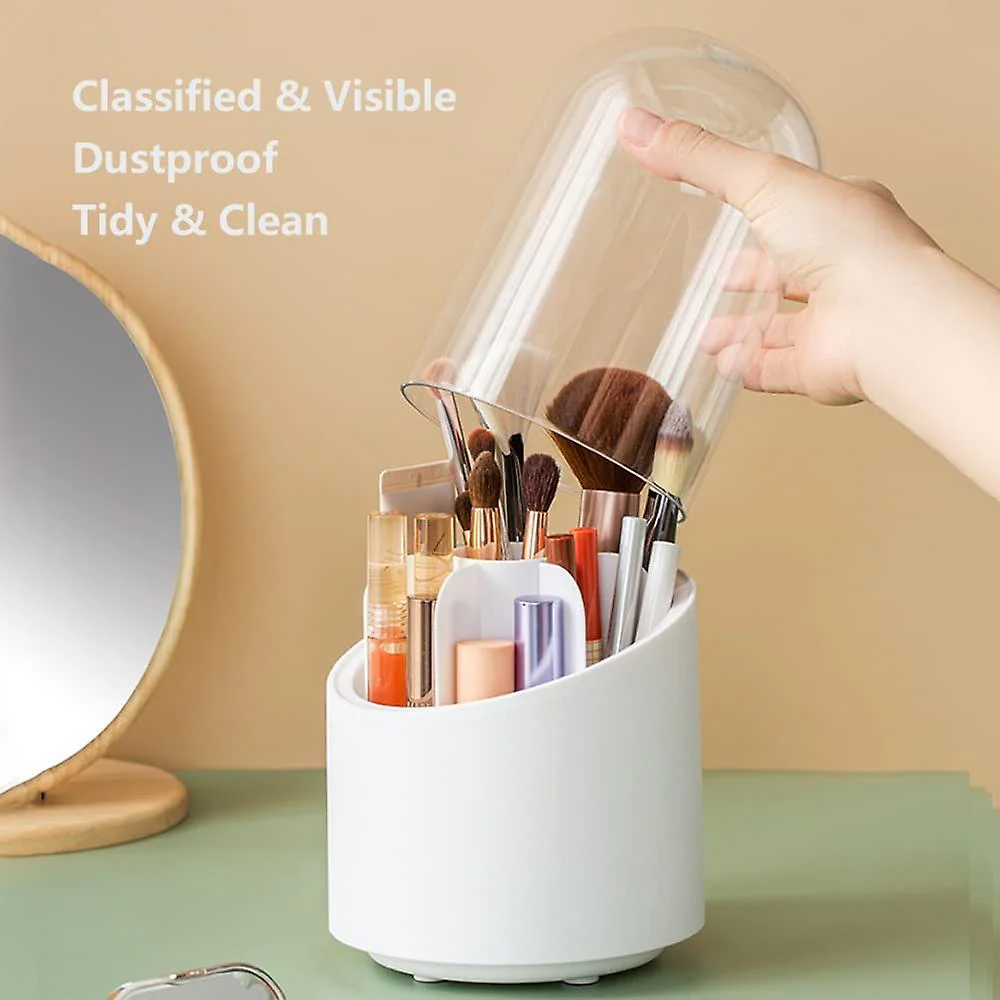 Makeup Brush Holder Rotating Organizer - Image 3