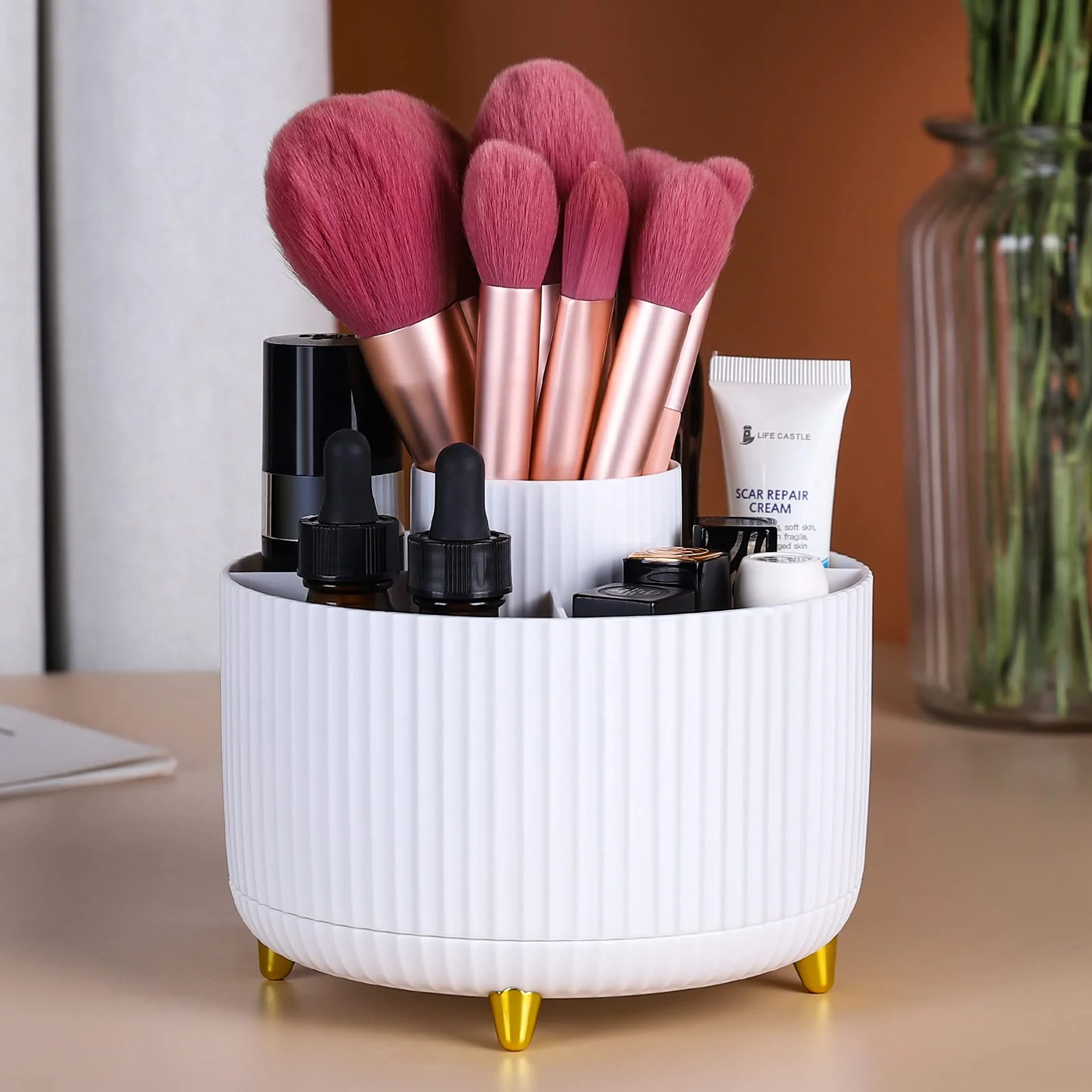 Makeup Brush Rotating Holder - Image 11