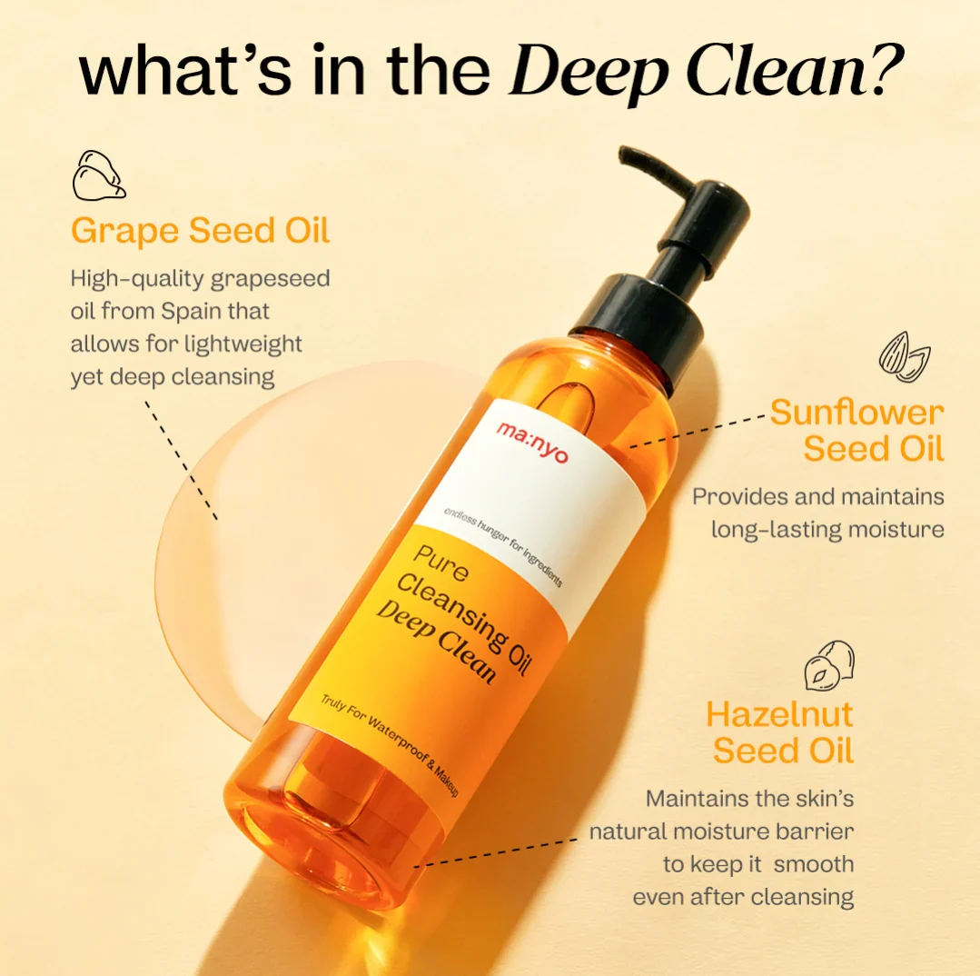 MANYO FACTORY Pure Cleansing Oil Deep Clean 200ml - Image 3