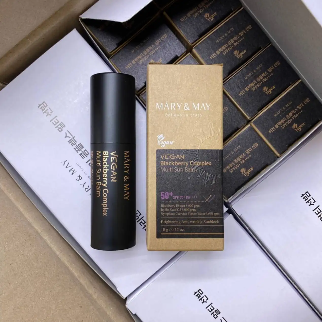 MARY & MAY Blackberry Complex Multi Sun Balm SPF50+ PA++++ - Image 8