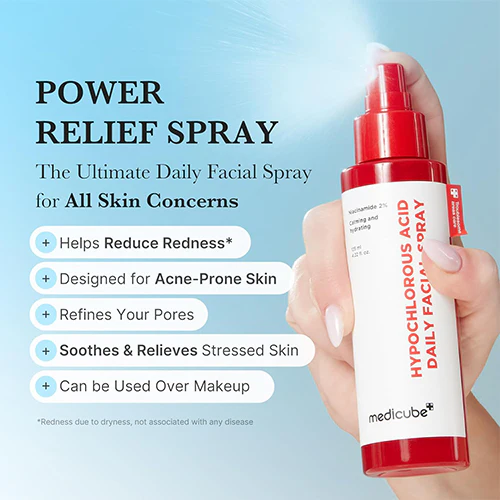 MEDICUBE Hypochlorous Acid Daily Facial Spray 125ml - Image 2