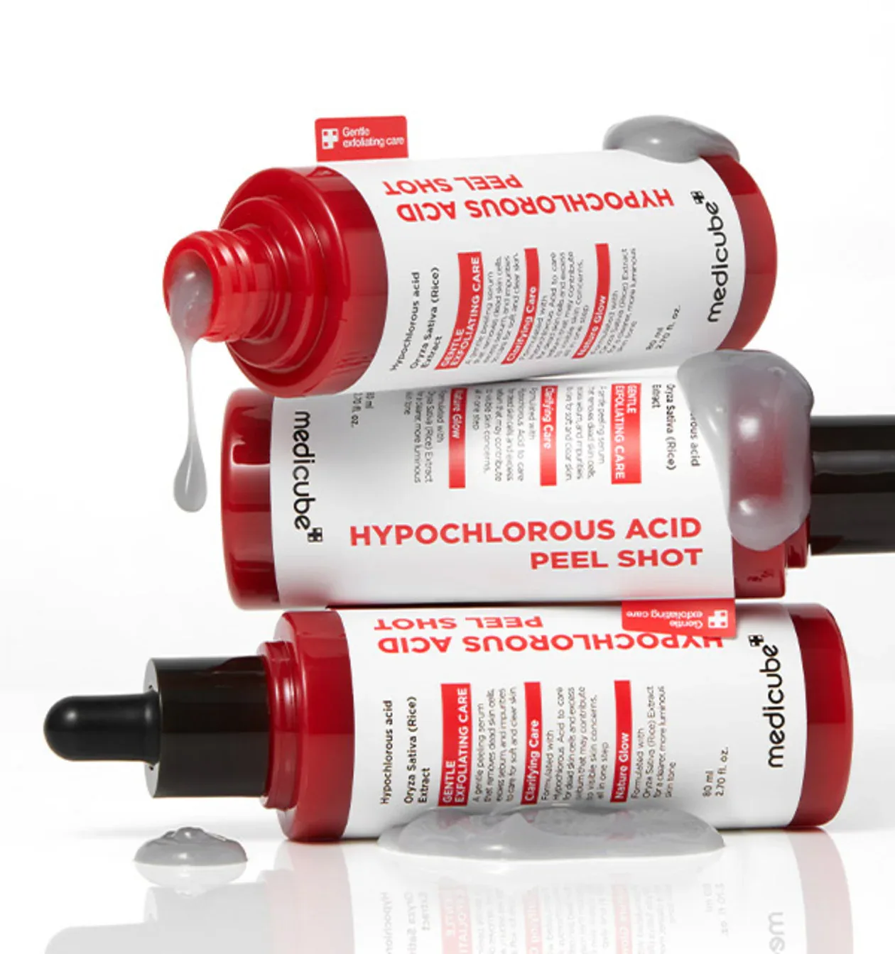 MEDICUBE Hypochlorous Acid Rice Peel Shot 80ml - Image 2
