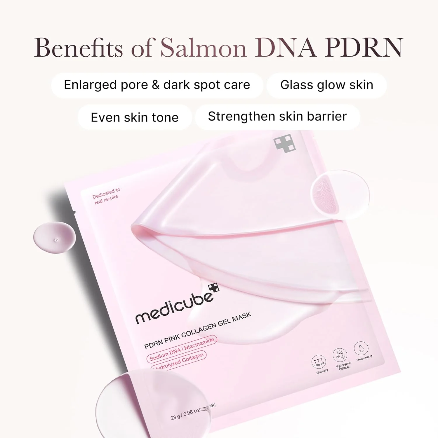 MEDICUBE PDRN Pink Collagen Gel Mask - Image 4