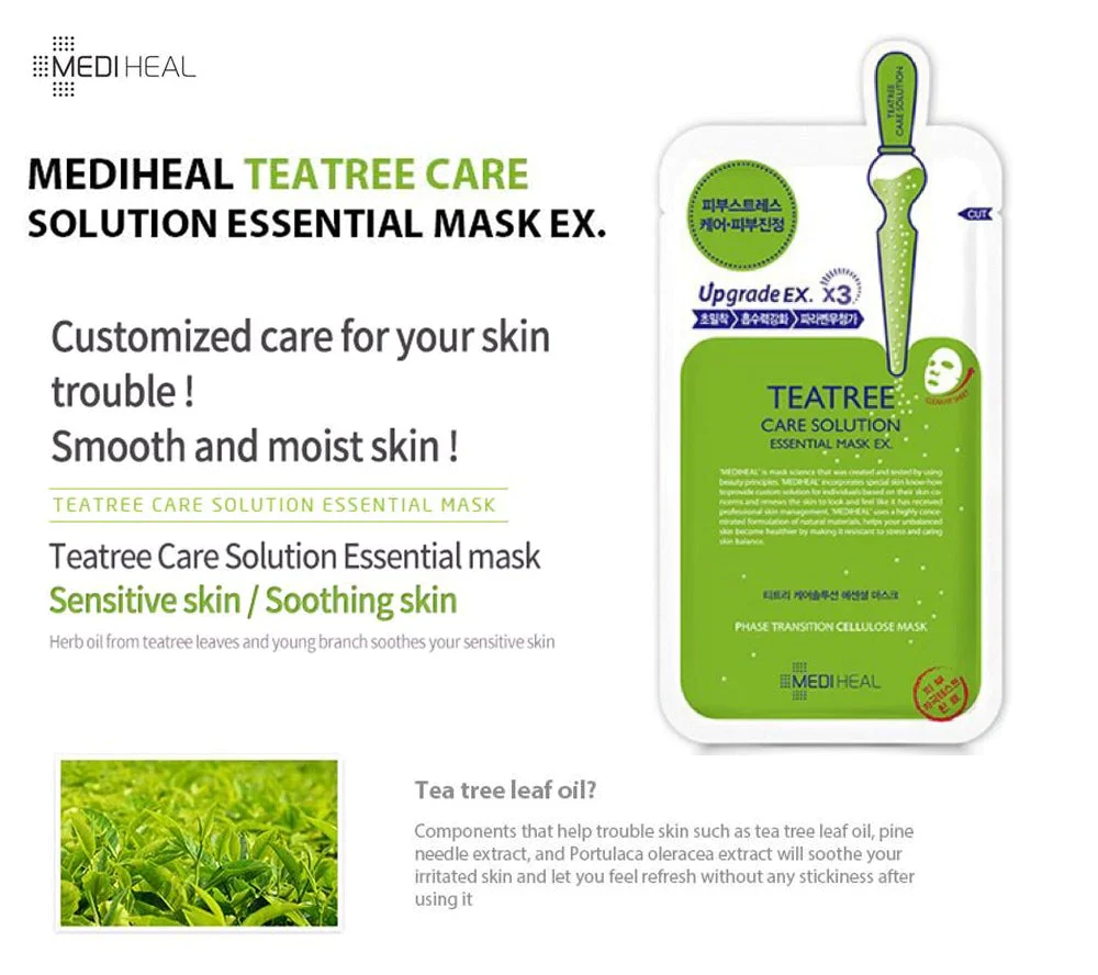 MEDIHEAL Tea Tree Care Solution Essential Mask - Image 4