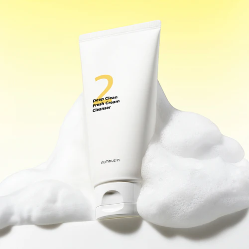 NUMBUZIN NO.2 Deep Clean Fresh Cream Cleanser 120ml - Image 4
